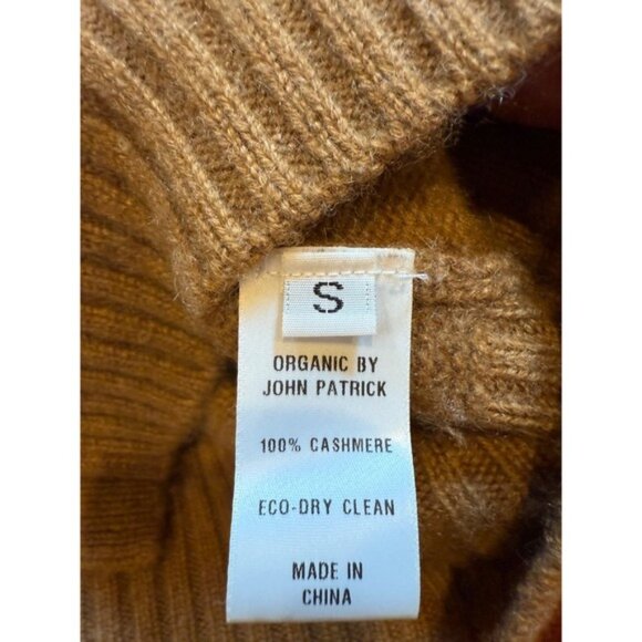 Organic by John Patrick Baez Cashmere Cardigan Sweater | Brown | Size Small - Picture 7 of 13